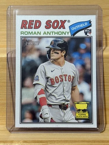 2026 Topps Heritage Roman Anthony Card 86 Red Sox