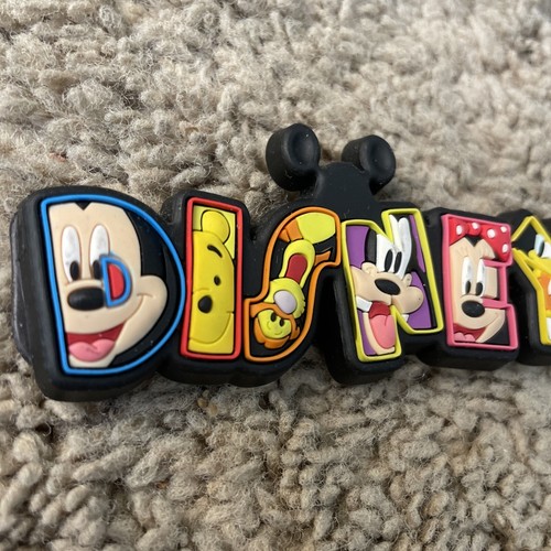Disney Logo 3D Soft Touch Refrigerator Magnet Rubber 1.5in x 3.5in - Picture 5 of 6