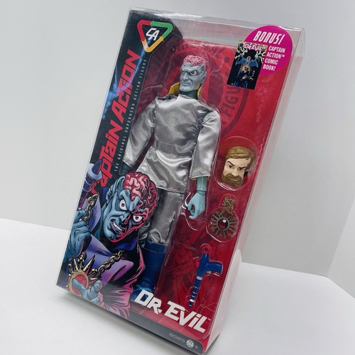 Captain Action DR. Figura Marvel EVIL con DR. TRACY MASK 11.5" Ronda 2 2012 - NUEVA - Imagen 2 de 17
