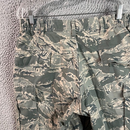 Air Force Pants Mans 36 Tiger Camo Green Cargo Military Pant USAF BDU 36x31 - Picture 15 of 20