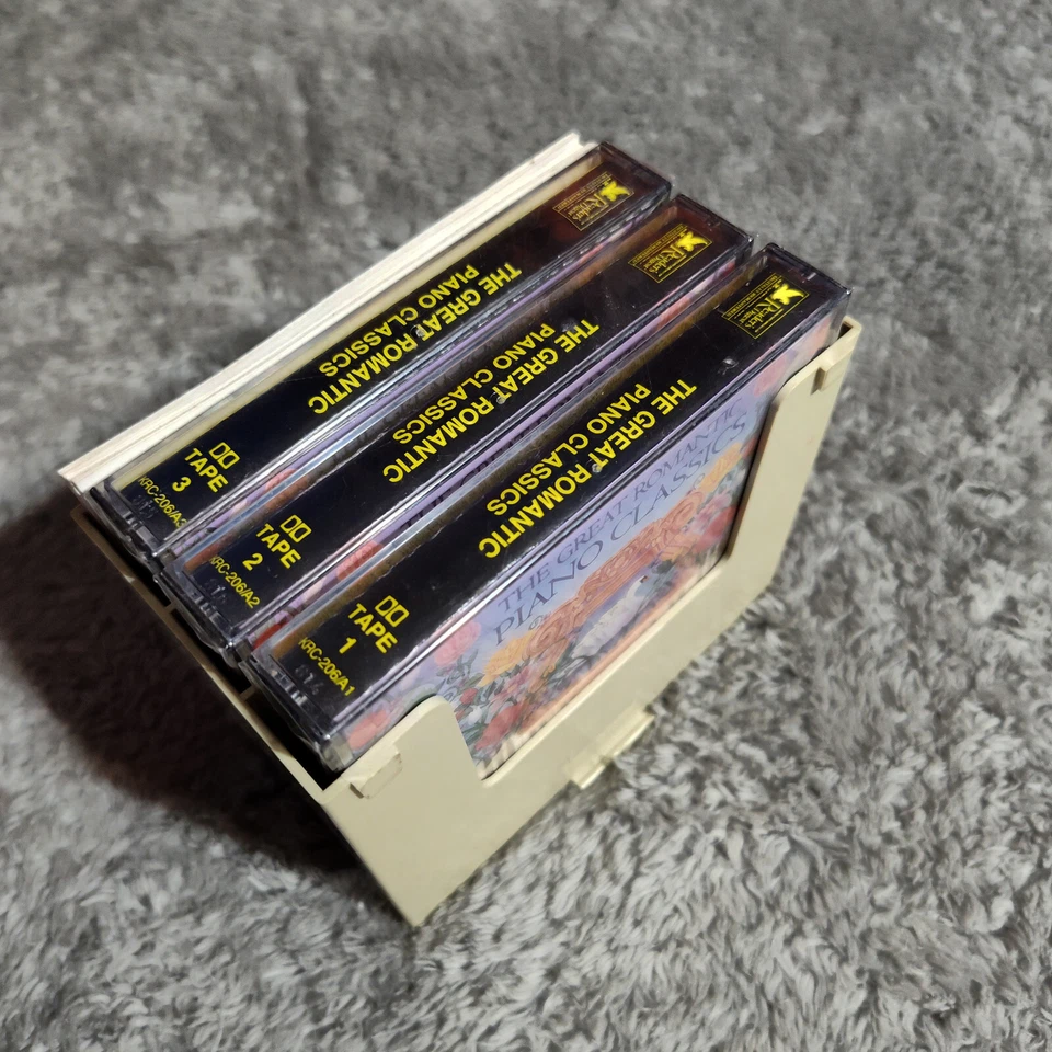 Readers Digest The Great Romantic Piano Classics 3 Cassette Set 1992 BRAND NEW! - Image 4 of 4