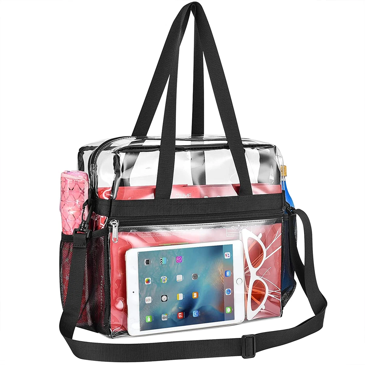 Clear stadium bag 12x6x12 on sale
