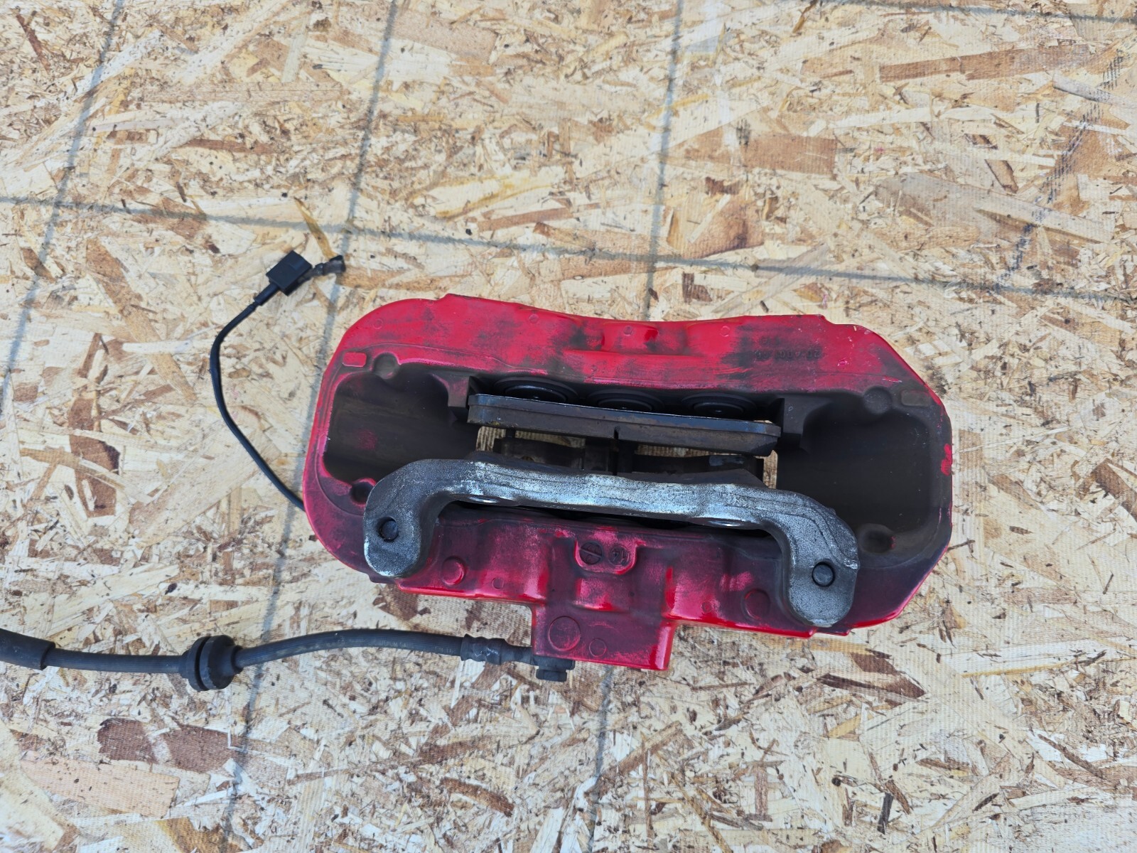 FRONT LEFT SIDE BRAKE CALIPER BREMBO OEM 36k 08-19 MASERATI GRANTURISMO M145