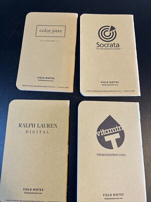 Field Notes: Special Edition Imprint 4 Pack Brown Kraft 3.5'' x 5.5'' New  26