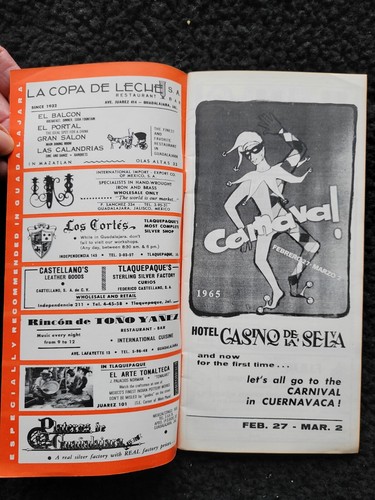 MEXICO Vintage Travel Guides - 1960's Mexico Airline Holiday Guides B.O.A.C. - Picture 10 of 18