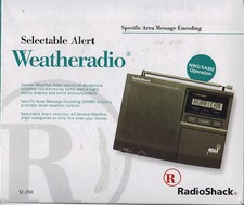 RadioShack WeatheRadio Alert 12-250 7 Channel WRSAME w ALERT