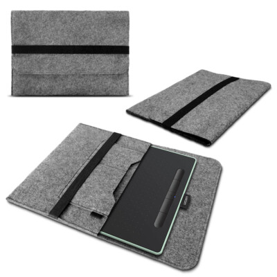 Schutzhülle für Wacom Intuos M Sleeve Tasche Hülle Filz Case Grafiktablett Cover