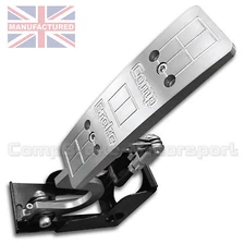 UNIVERSAL ACCELERATOR FLOOR MOUNTED PEDAL IN ALUMINIUM CMB6150-ALI-BOX