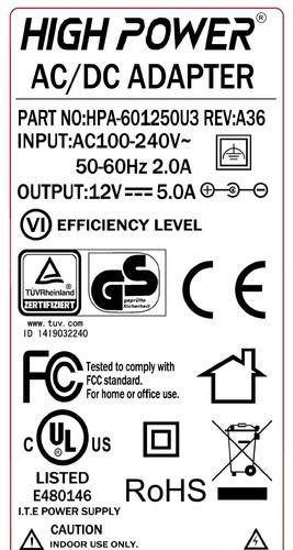 New HIGH POWER® 90W DC-DC Mini ITX / ATX Power Supply Converter + AC-to-12V PSU - Picture 11 of 12
