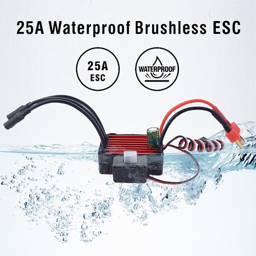 SURPASSHOBBY ESC 150A 80A 120A 25A 35A 45A 60A for 1/8 1/10 1/12 RC Car Motor - Picture 2 of 25