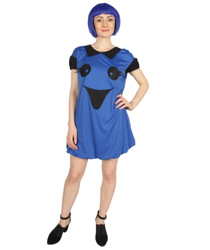 Erwachsene Damen Geist Kleid Farben Halloween Cosplay Party Kostüm T-Shirt - Bild 8 von 71