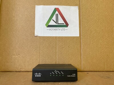 Cisco 2100 Kabelmodem Cisco EPC2100R2 Cisco P/N: 4015875 + ohne Antenne (inkl MwSt)