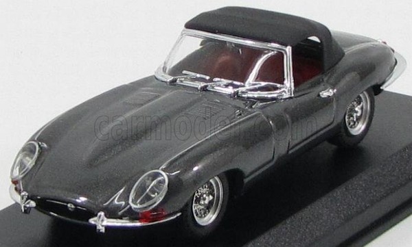 Modellauto Statisch Best Jaguar E-TYPE Spider Closed 1962 Grau Massstab 1/43-image