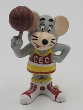 1986 Chuck E Cheese Basketball Advertising PVC Vintage Figure Showtime Pizza