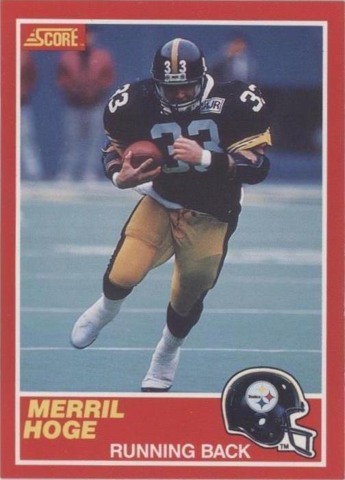 1989 Score Merril Hoge #166 - 1 of 2
