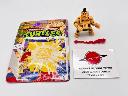 1991 Tattoo w/ Cardback Complete Vintage TMNT Figure