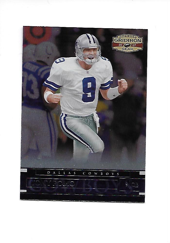 2007 DONRUSS GRIDIRON GEAR #1 TONY ROMO (Cowboys)