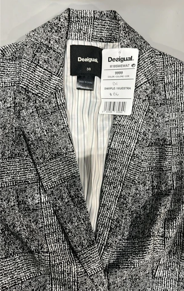 Blazer Mujer Desigual Monterrey México, Gris, 38 Foto 2 de 2