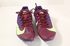 Zoom Rival S Shoes Purple Lime Track Sprint Nike Size in description 