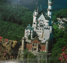 Vintage 1000 piece Puzzle Schlop Neuschwanstein Castle Fame Puzzles NEW