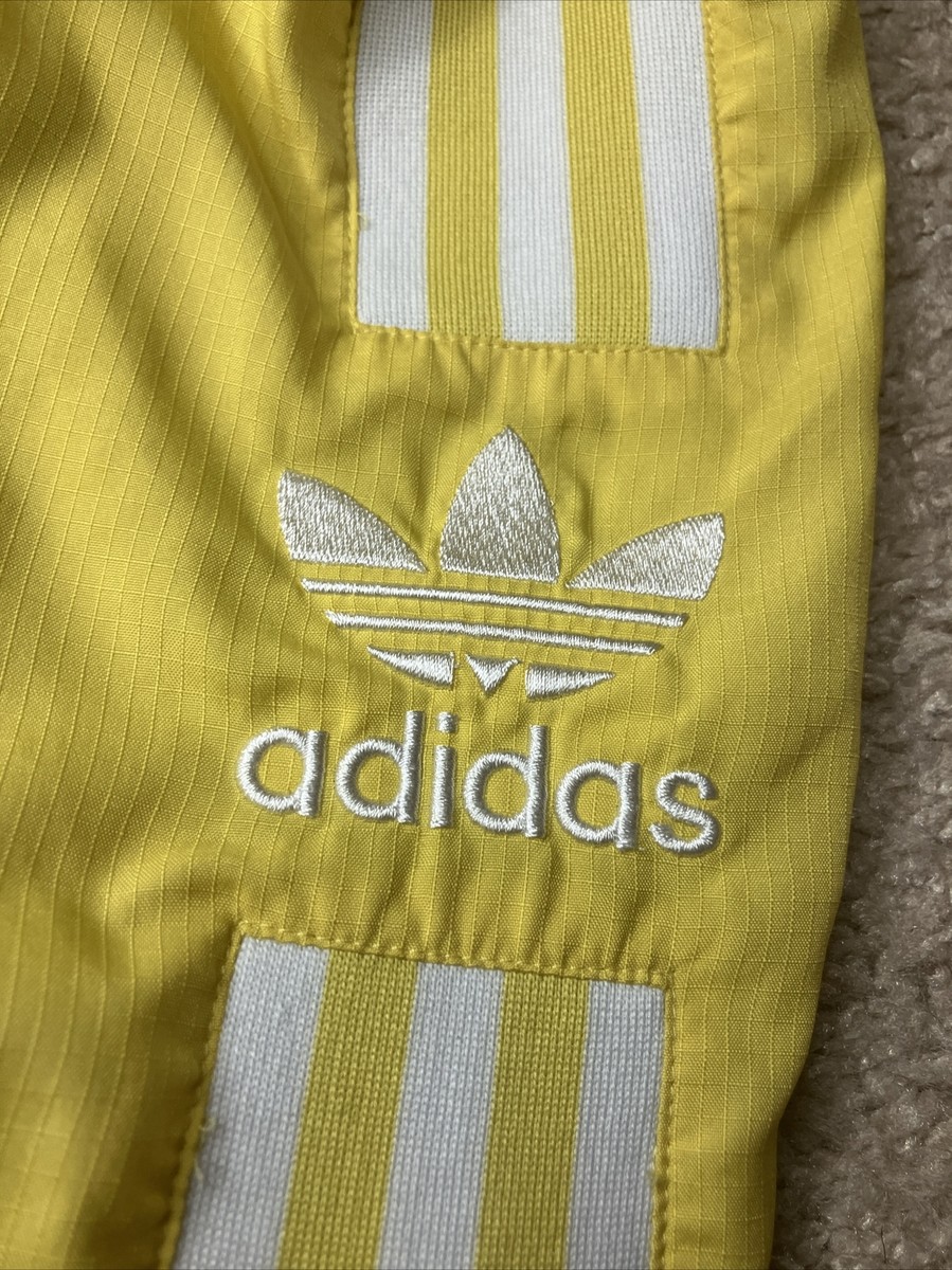 ADIDAS ORIGINALS Men's Lock Up Track Jacket Core Yellow ADIDAS ORIGINALS Men's Lock Up Track Jacket Core Yellow