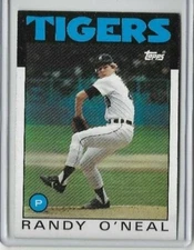 1986 Topps #73 Randy O'Neal Detroit Tigers