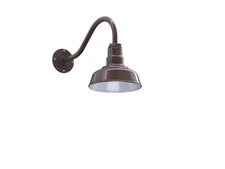 The Hawthorne Short Gooseneck Barn Light 