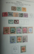 Sudan valuable  nice lot of mint and used  stamps