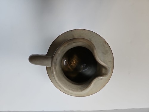 Bitossi Aldo Londi Italy Pitcher Sgraffito Vintage 7" Tall 7 1/2" Wide - Picture 3 of 4