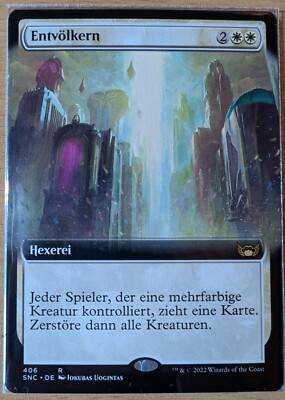 MTG | Depopulate / Entvölkern | NM | DE | SNC 406 | Extended Art