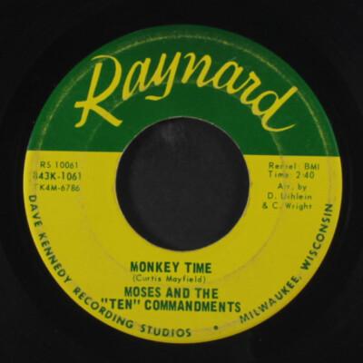 Moses & Die Zehn Gebote: Monkey Time / Sohn Der Monkey Time Raynard 7'' Single