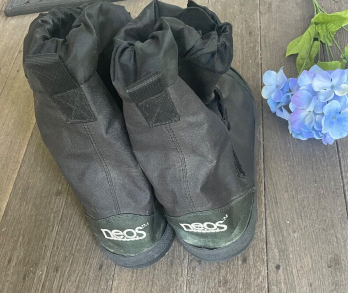 NEOS Villager V21A Black Waterproof Overshoes Men