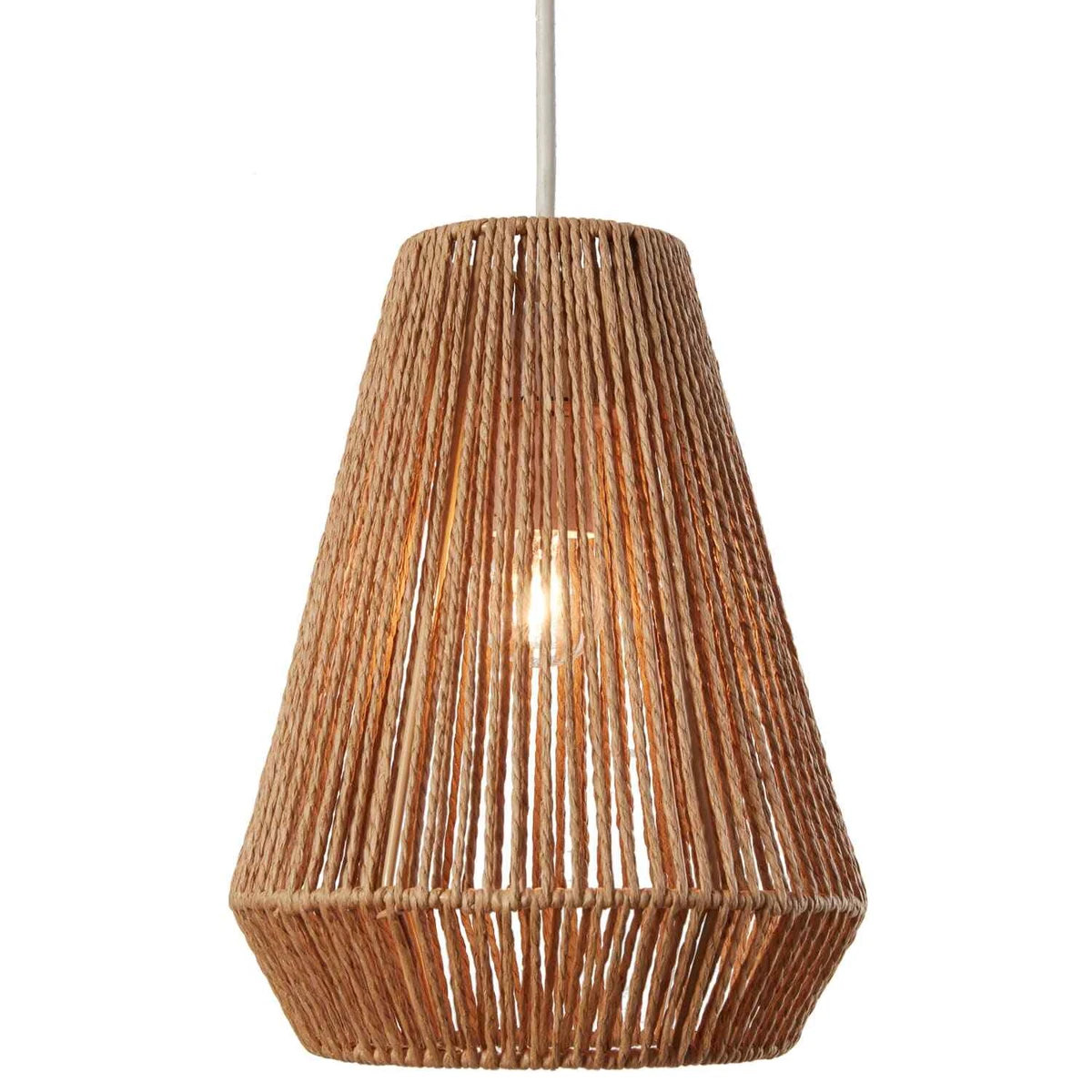 Scandi sale wooden lampshade