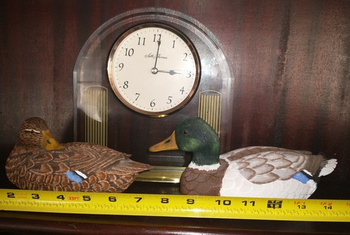 RARE J. Noble MENTZER Wooden Duck Decoys HAVRE DE GRACE MD 1983 Chesapeake Bay - Picture 11 of 11