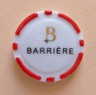 Fève pub perso - Prime - Casino Lucien Barrière : Jeton de Casino