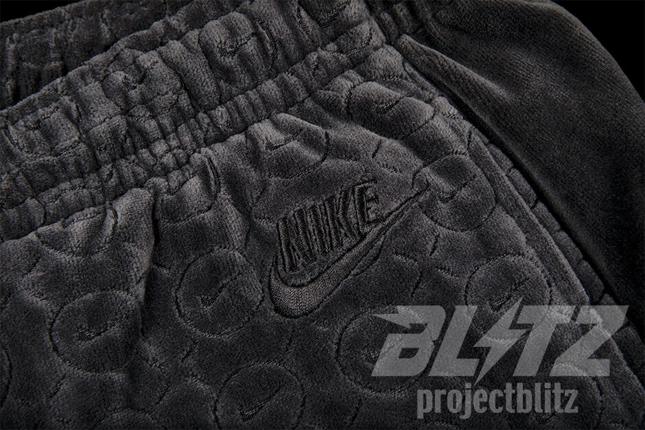 SUPREME NIKE VELOUR TRACK SWEATPANT BLACK SS21 SWEATPANTS PANT | eBay