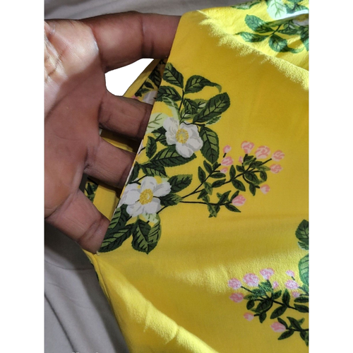 Matilda Jane Yellow Floral Large Tropical Fairy Dress Hooked on a Feeling Smocke - Picture 8 of 10