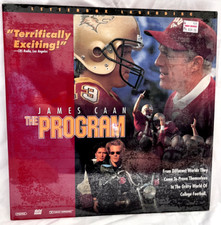 The Program Laserdisc, 1994 Letterbox, James Caan VERY RARE