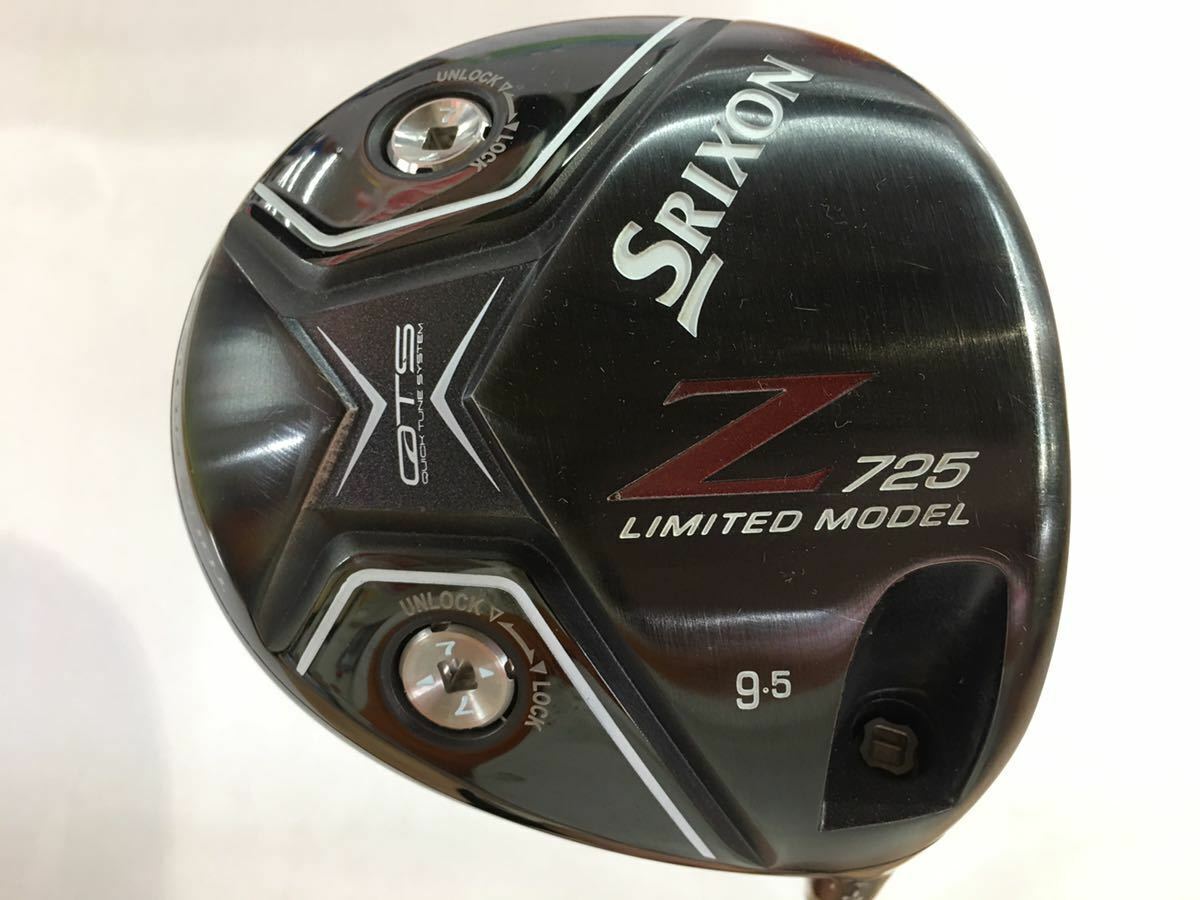 Srixon Z765 Limited Model 9.5° Driver Stiff Graphite Shaft Srixon Grip Srixon Z765 Limited Model 9.5° Driver Stiff Graphite Shaft Srixon Grip