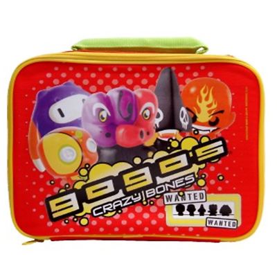NEU GOGO CRAZY BONES CARTOON FIGUR ISOLIERT SCHULPAKET BROTDOSE TRAGETASCHE