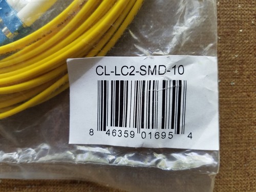 Cable de fibra óptica monomodo LC-LC ClearLinks CL-LC2-SMD-10 - 10 metros - Imagen 6 de 6