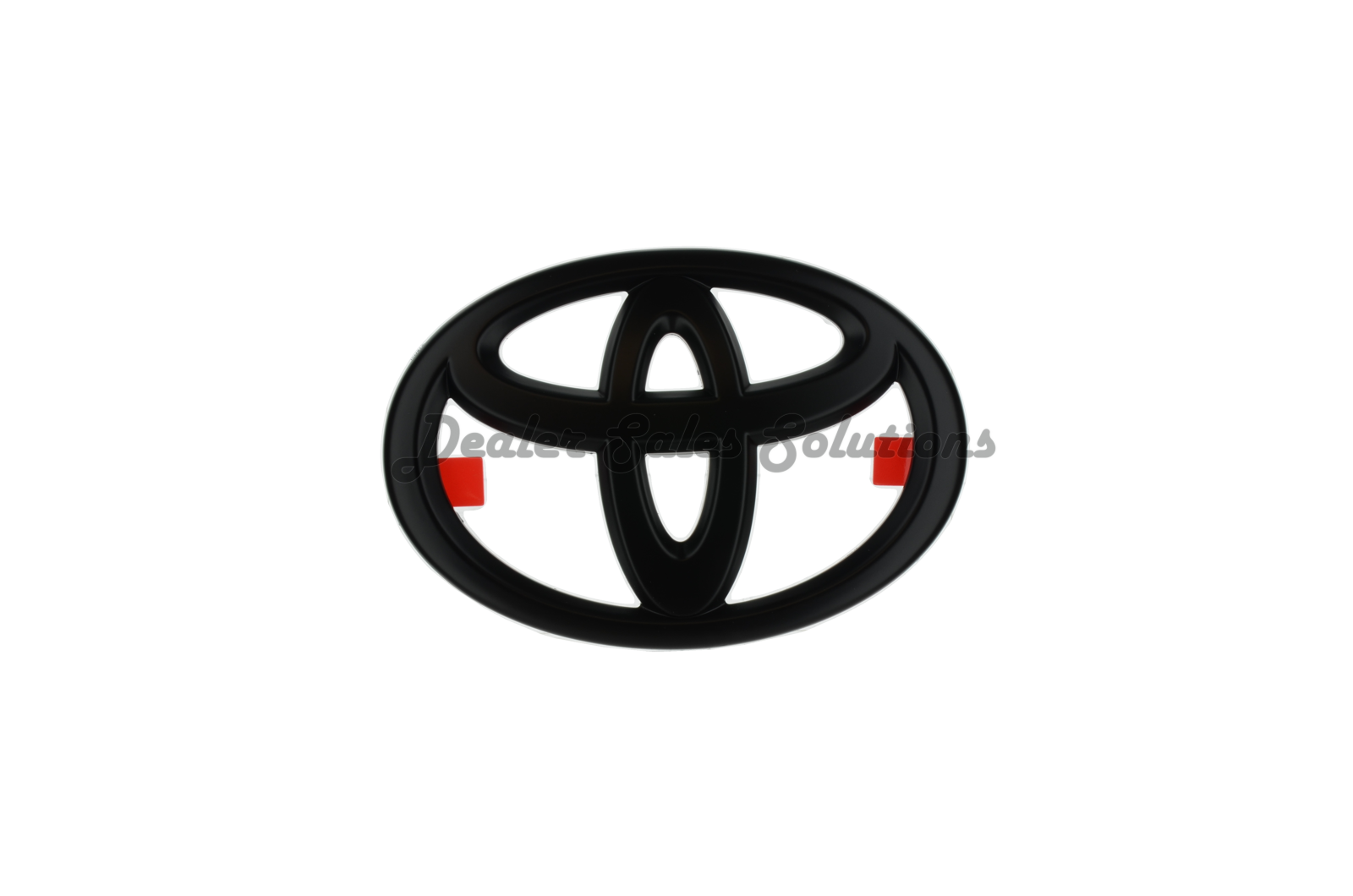 New Genuine Toyota Front Grill Emblem Black Overlay Cover OE