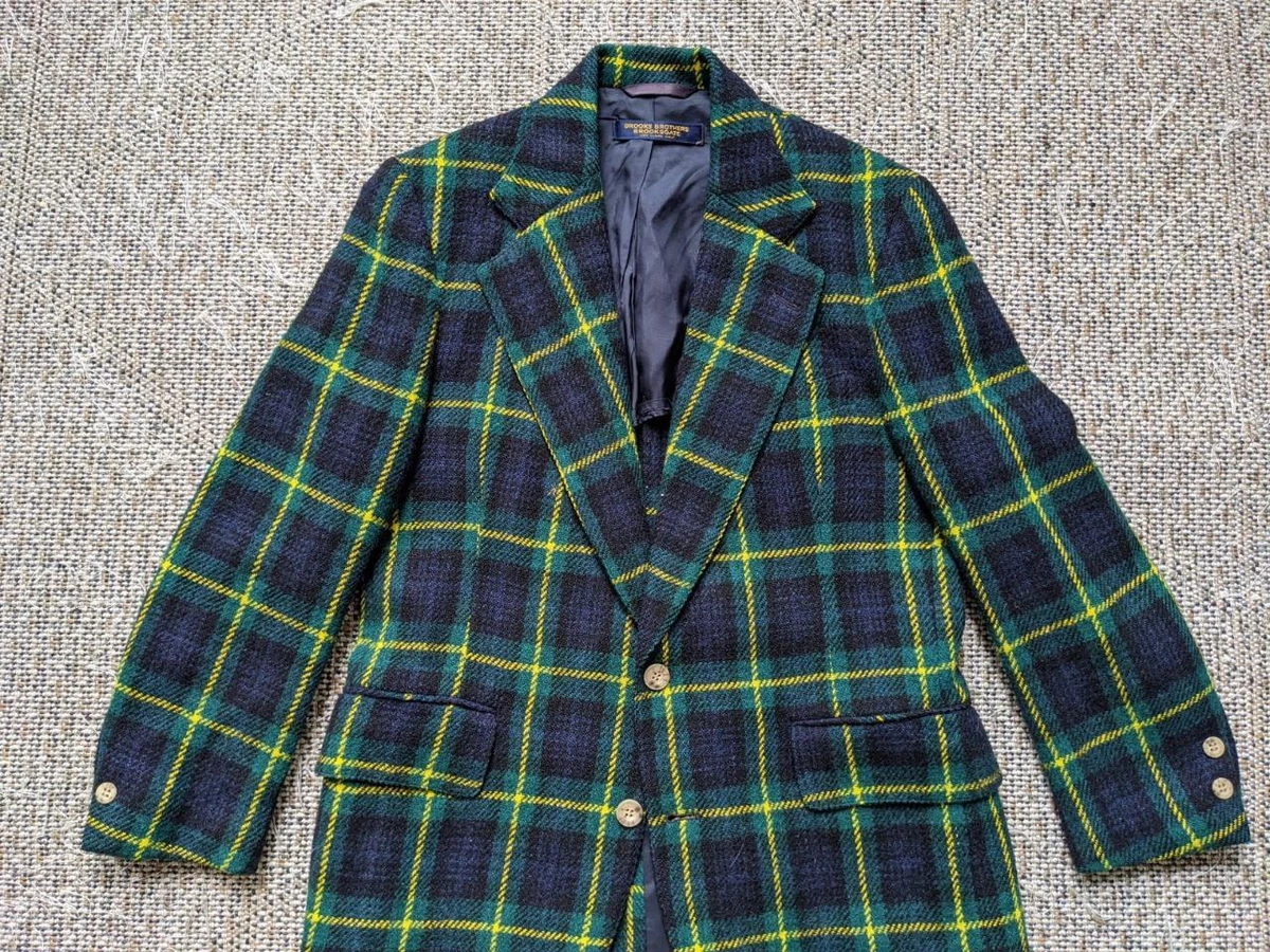 Brooks brothers sale plaid jacket