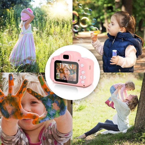 MACCHINA FOTOGRAFICA BAMBINi FOTOCAMERA 2" FOTO VIDEO GIOCHI  - Foto 7 di 10