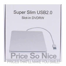 MegaWatts USB 2.0 Superdrive w/  Apple Optical- MD564LL/A A1379 Compatible