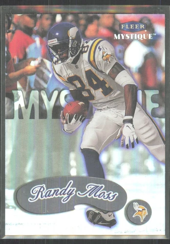 1999 Fleer Mystique Randy Moss Minnesota Vikings #100