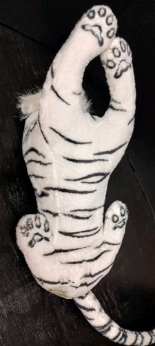 Tiger Tale Plush White Tiger Aqua Eyes 20" Realistic - Picture 7 of 12
