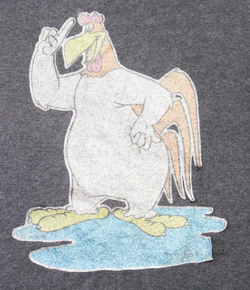 Camiseta Foghorn Leghorn Hombre Manga Corta Gris Astro PEQUEÑA Foto 2 de 4