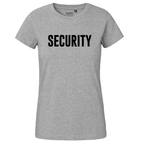 Damen T-Shirt Security Schriftzug Oberteil Gr. XS-XXL Geschenkidee Souvenir Präs - Picture 16 of 21