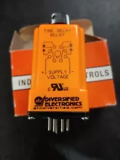 *DIVERSIFIED ELECTRONICS TDF-120-ALA-060 RELAY*